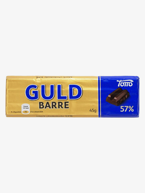 Guld Barre 45g Mørk