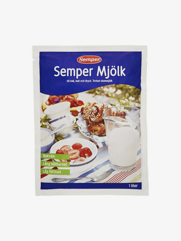 Semper Mælk Fedtfri 1L