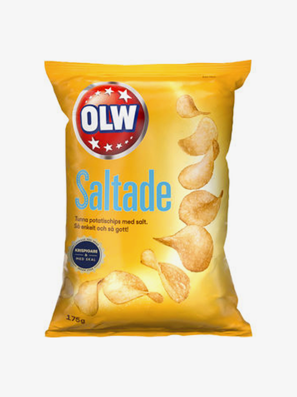 Olw Chips Lättsaltad 175g