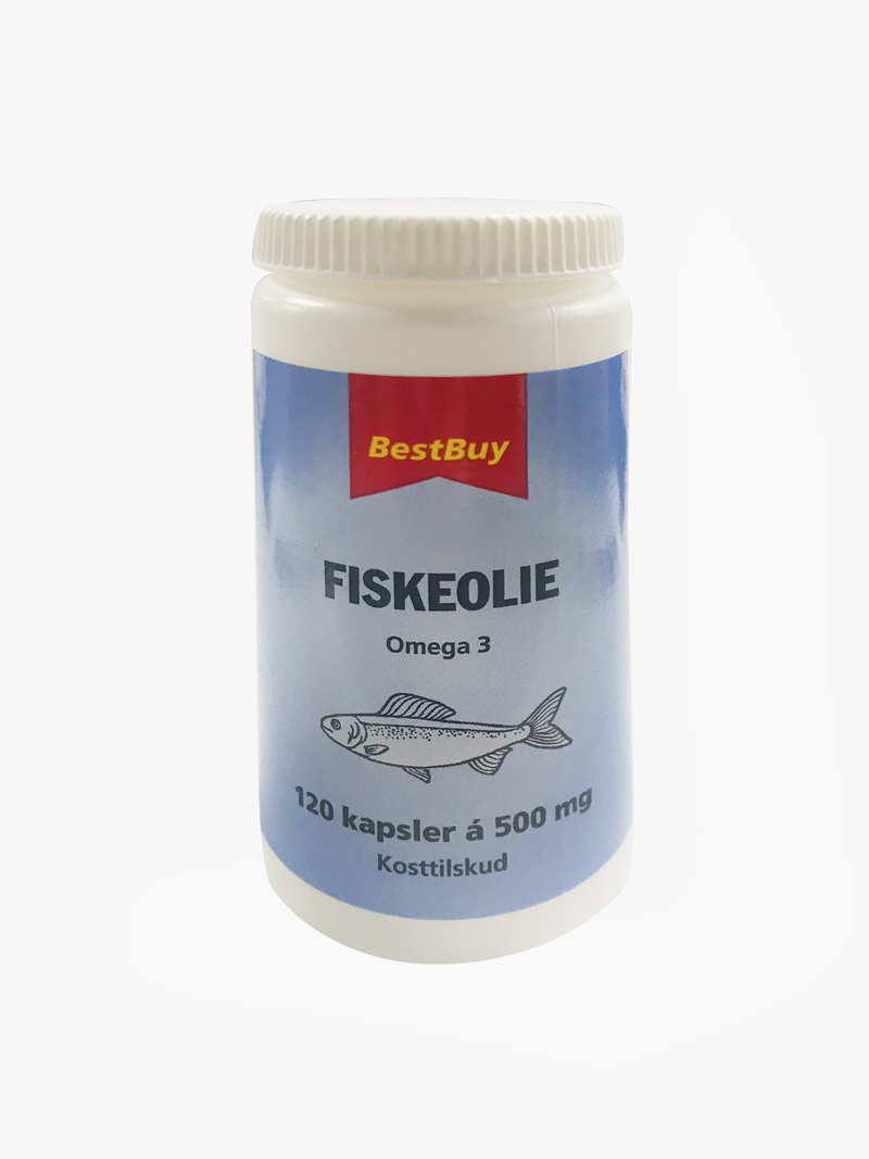BestBuy Fiskeolie Omega 3 120 kapsler / 500mg