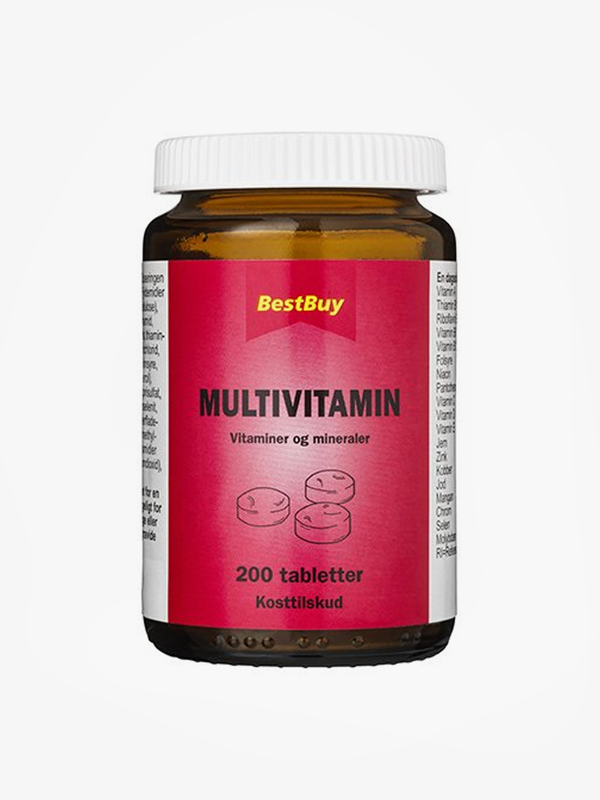 BestBuy Multivitamin 200 tabletter