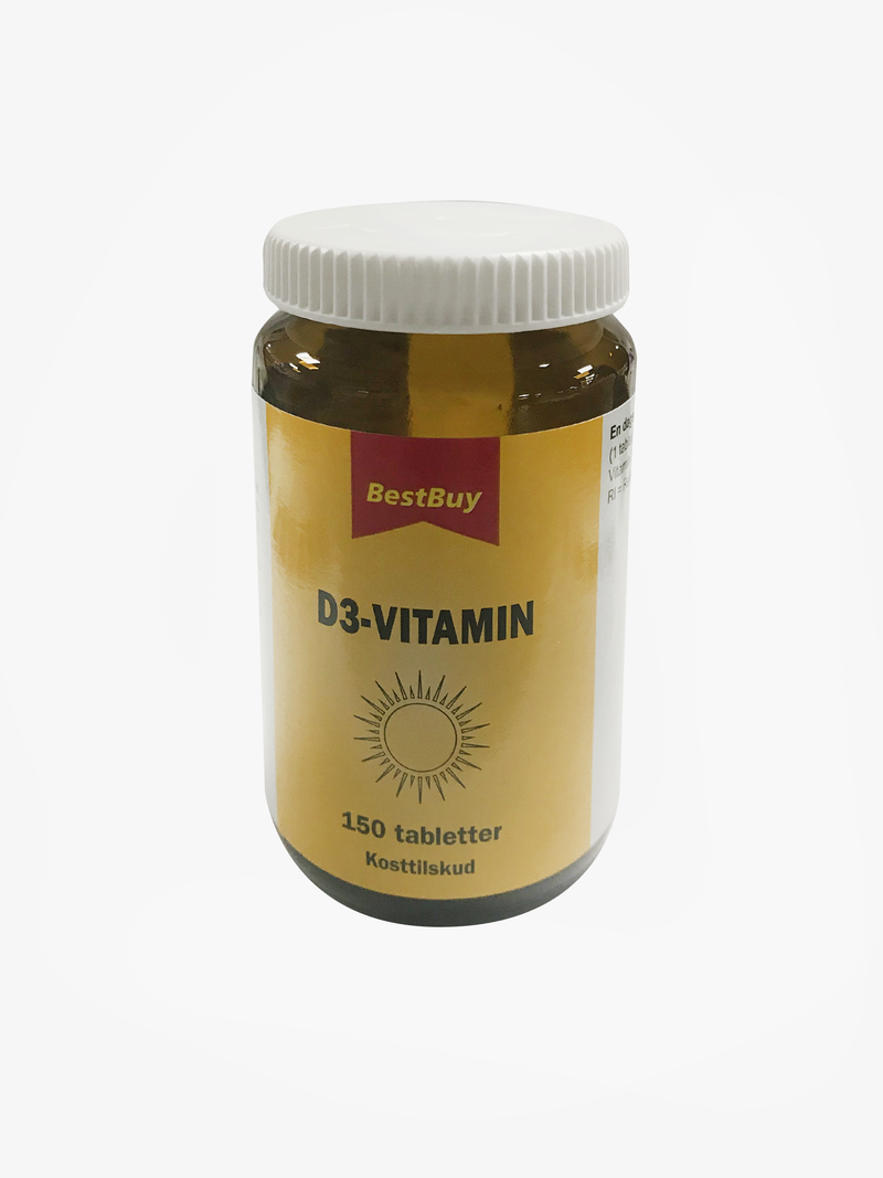 BestBuy Vitamin D3 150 tabletter