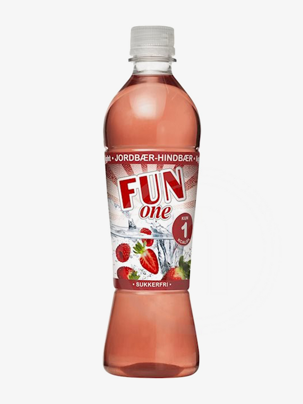 Fun One Jordbær-Hindbær sukkerfri