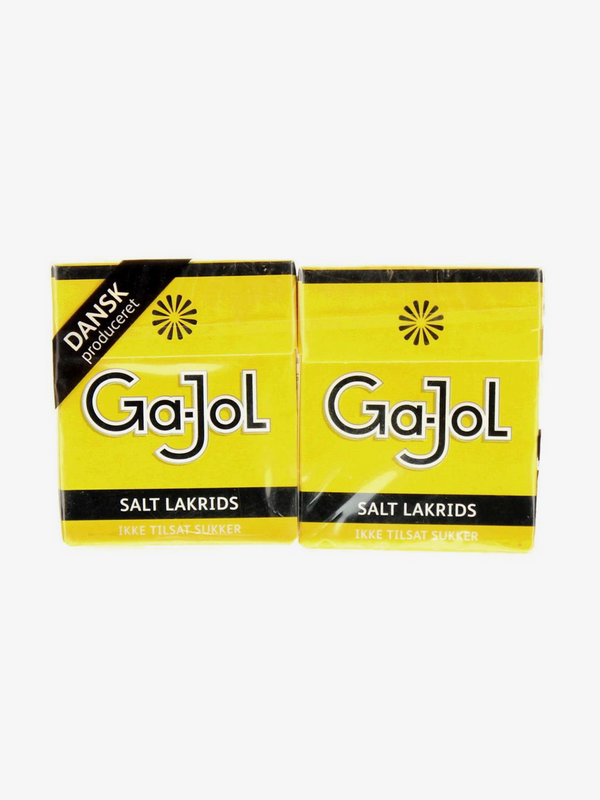 Ga-Jol Salt Lakrids uden sukker 2 stk.