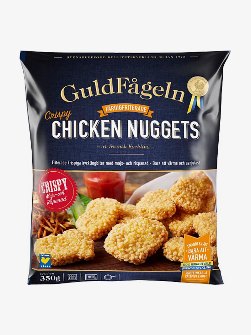Guldfågeln Chicken Nuggets Crispy 350g