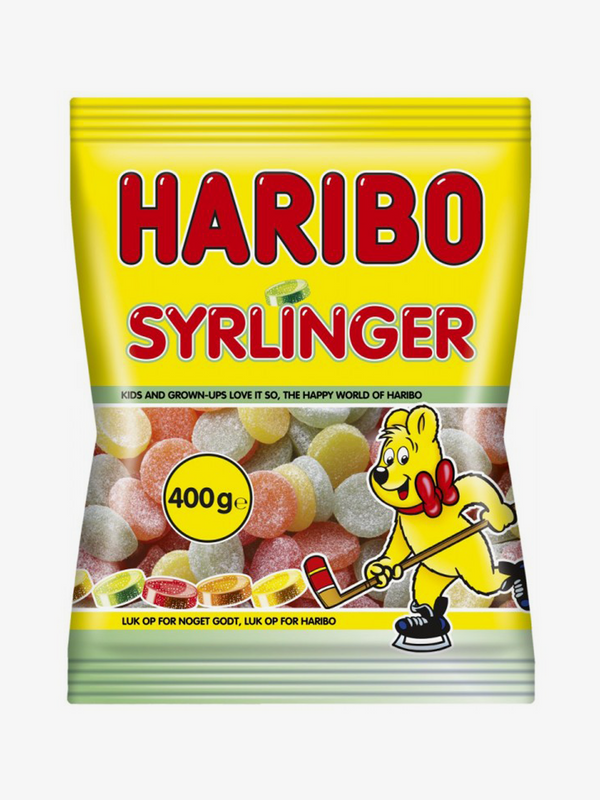 Haribo Syrlinger 375g