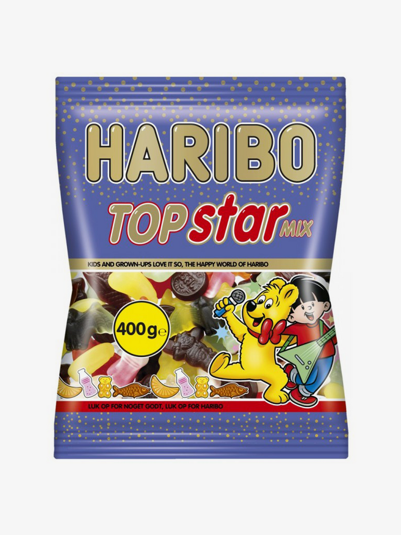 Haribo Top Star Mix 400g.