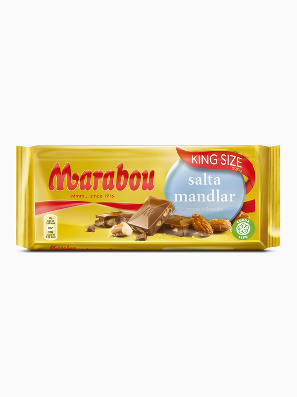 MARABOU 220G SALTE MANDLAR