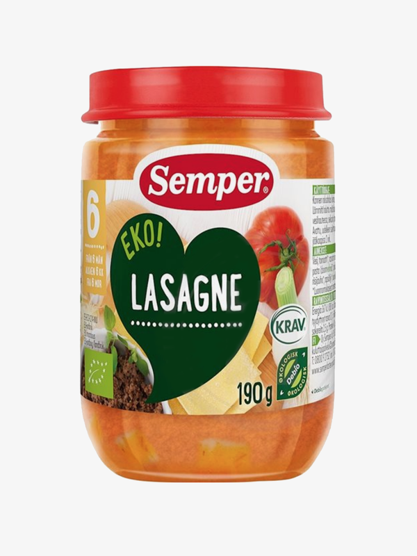 Semper Lasagne 6md Øko