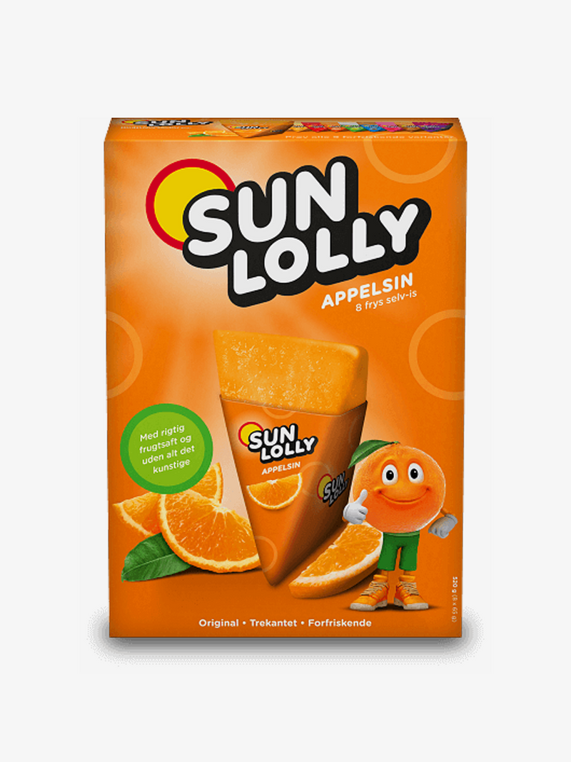 Sun Lolly Appelsin
