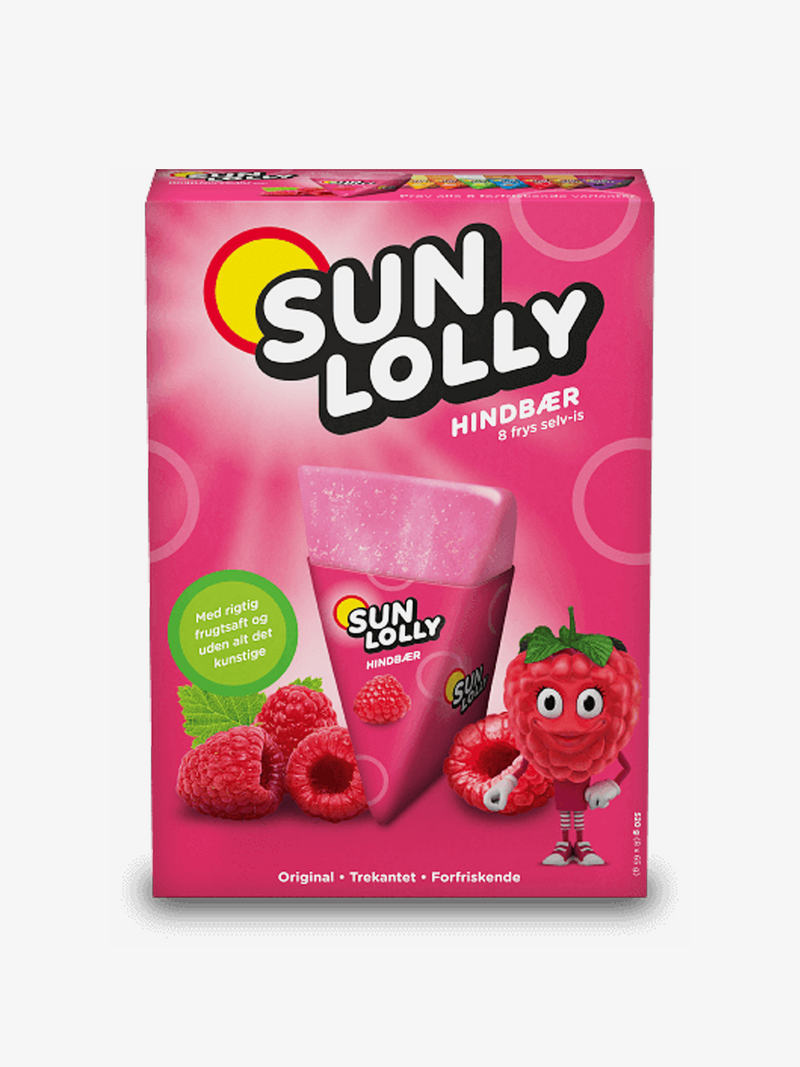 Sun Lolly Hindbær