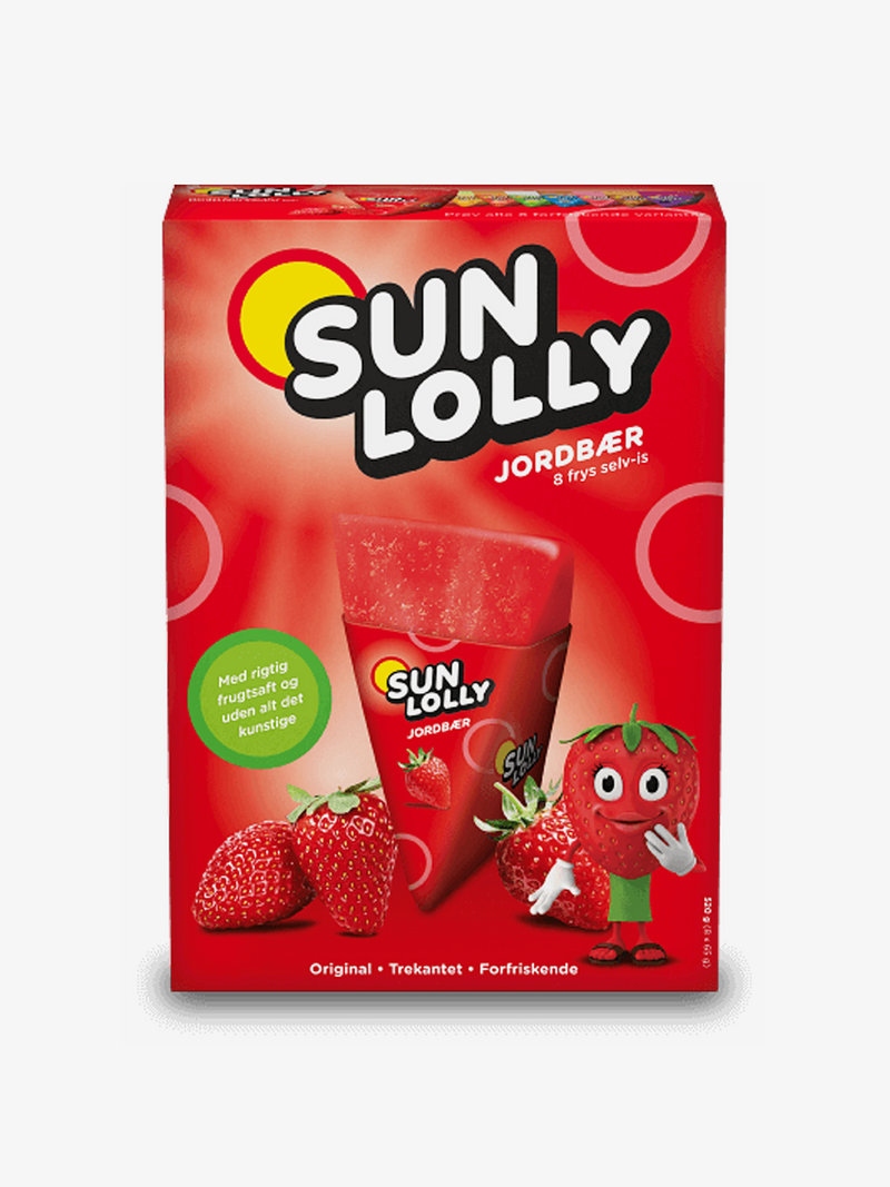 Sun Lolly Jordbær