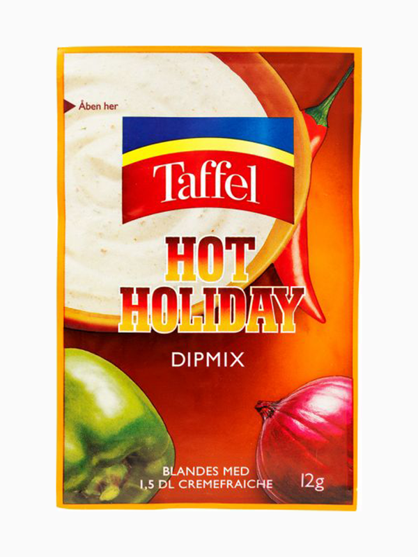Taffel Hot Holiday Dipmix 12g