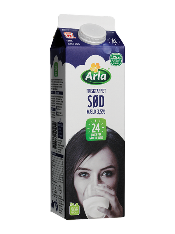 Arla sød mælk 1L