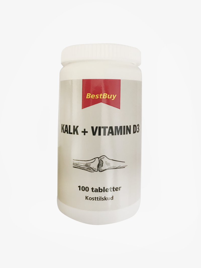 BestBuy Kalt + Vitamin D3 100 tabletter