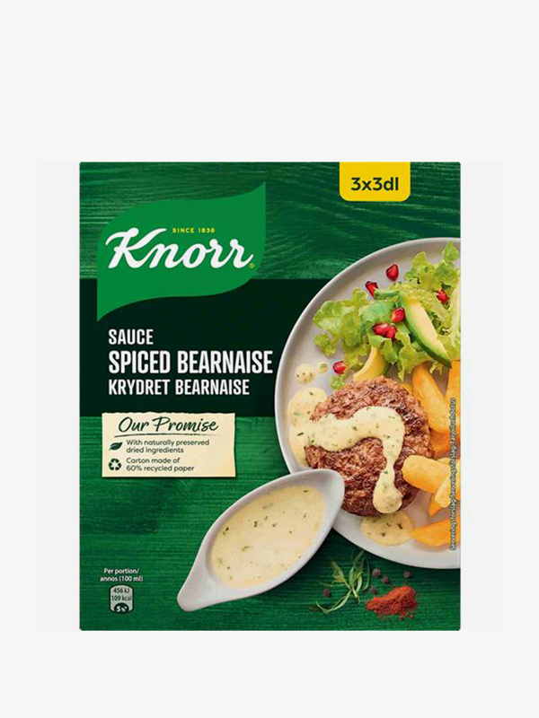 Knorr Sauce Krydret Bearnaise 3 x 3dl