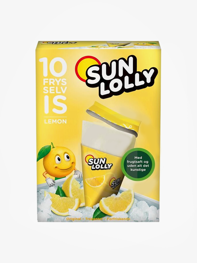 Sun Lolly Lemon